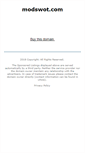 Mobile Screenshot of modswot.com